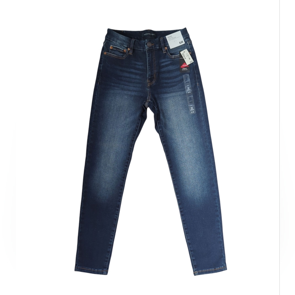 NWT Aeropostale Curvy Premium High-Rise Jegging Lycra Freef!t Technology 6R Blue